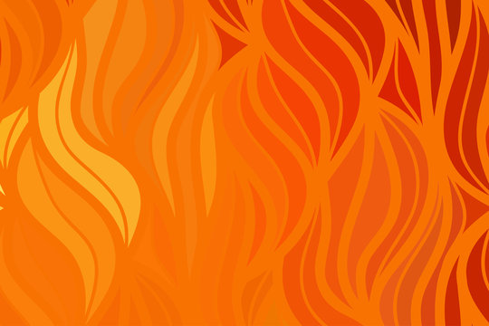 Vector wave background of doodle hand drawn lines