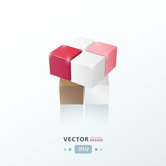 3D Cube Toy Game   love valentine style