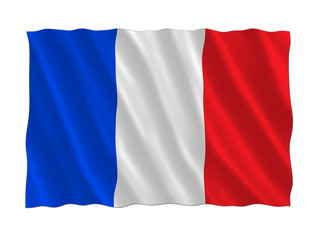 Obraz premium französische fahne