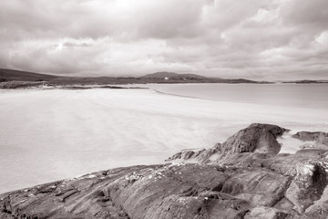 Glassillaun Beach, Killary Fjord, Connemara National Park, Count