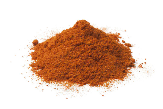 Heap of ground Cinnamon powder