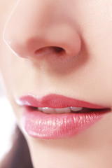 Naklejka premium makeup mouth