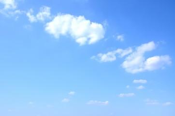 青空と雲
