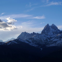 Obraz premium Georgia mountains in summer time