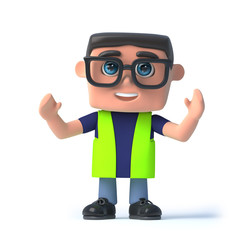 3d Health and safety officer cheers