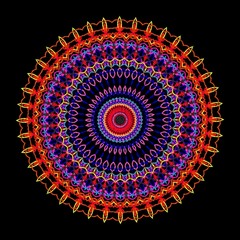 Obraz premium Mandala Kaleidoskop