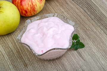 Srawberry yoghurt