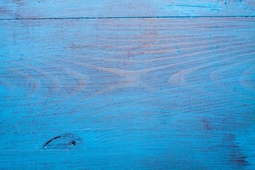 Blue wooden background