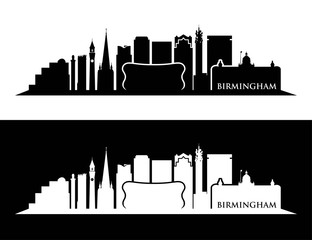 Birmingham skyline - obrazy, fototapety, plakaty