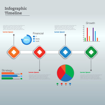 Multi Purpose Infographic Vector Design Template