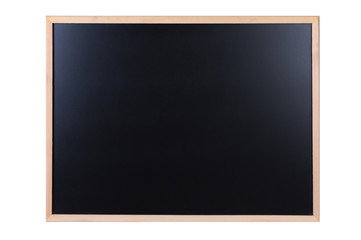 blank black board