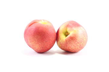 Fresh Ripe Juicy Peach Fruit