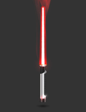Red light saber