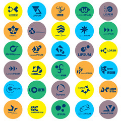 Unusual Icons Set - Isolated On Background - Vector Illustration, Graphic Design Editable For Your Design