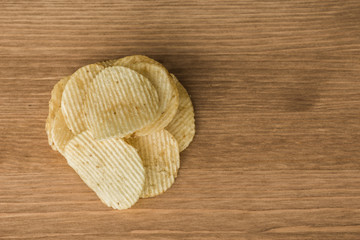crispy potato chips