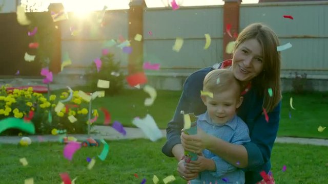 Mother and Son Exploding slapstick