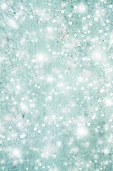 Light snow Christmas background for design