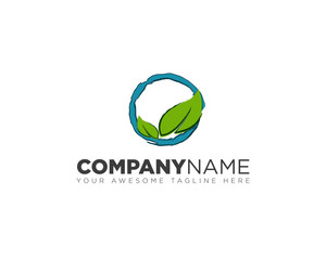 leaf logo design