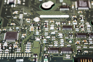 Integrated Circuit Board of a Hard Disk