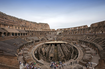 Colosseum amphitheatre, Rome, Italy
