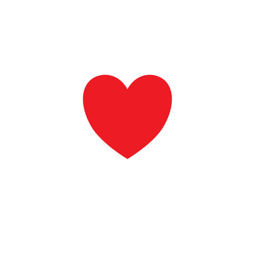 Valentine heart symbol