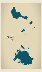 Modern Map - Shefa VU