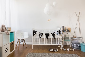 Cozy baby room decor © Photographee.eu