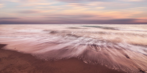 Beach Landcape on Sunset