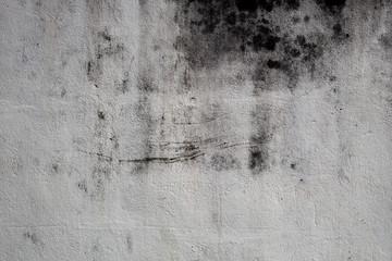 Dirty white concrete wall