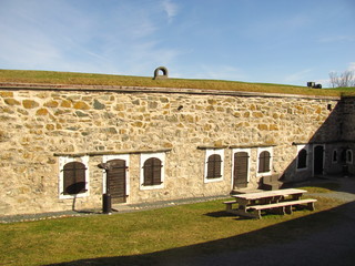 Kristiansten Fortress from Trondheim