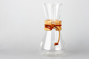 Glass coffee carafe