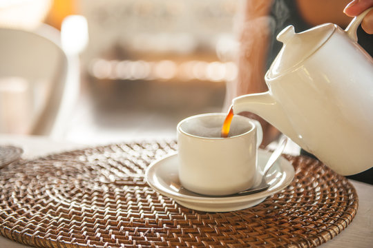 Coffee and cup