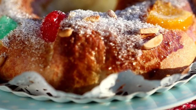Roscon de reyes (Three kings cake)