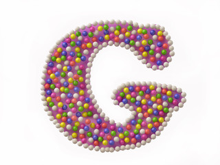 Candy Letter G