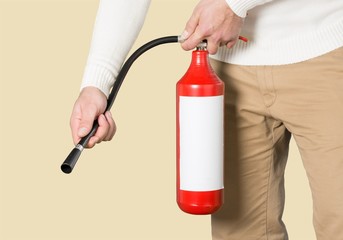 Naklejka premium Fire Extinguisher.