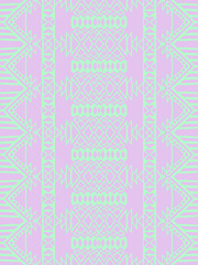 Aztec tribal mexican seamless pattern