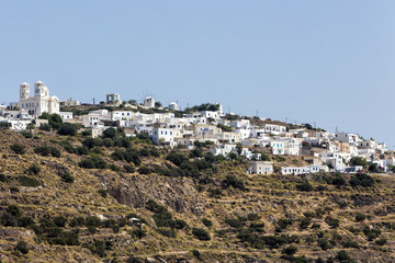 Fototapeta na wymiar The picturesque town of Milos island, Cyclades, Greece