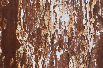 Old metal iron rust background and texture