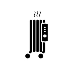 electric heater icon.