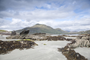 Glassillaun Beach, Killary Fjord, Connemara National Park, Count