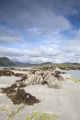 Glassillaun Beach, Killary Fjord, Connemara National Park, Count