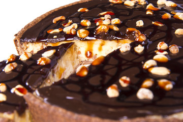 Peanuts tart cake