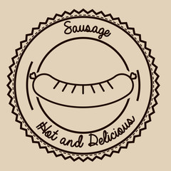 delicious sausage design 