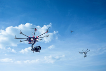 Octocopter, copter, drone