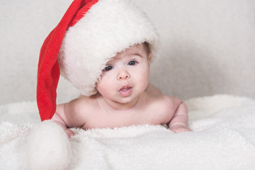 Beautiful newborn baby girl