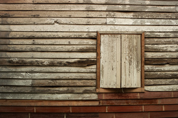 old grunge wood wall background