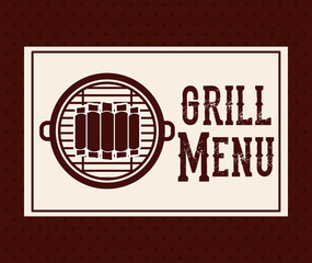 delicious barbecue design 