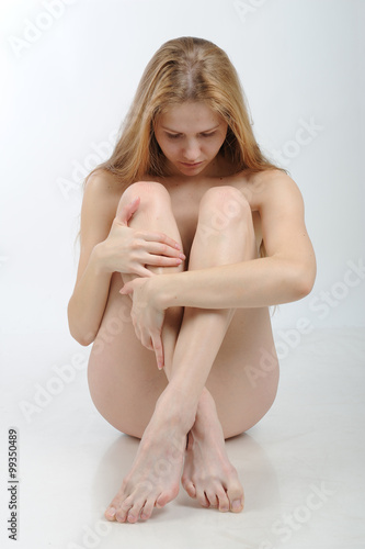 Man sticking whole leg inside pussy Closed travesty pantyhose