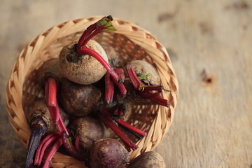 fresh beetroot small size