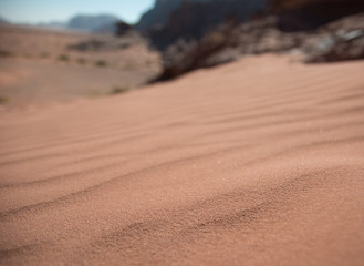 Desert sand dune